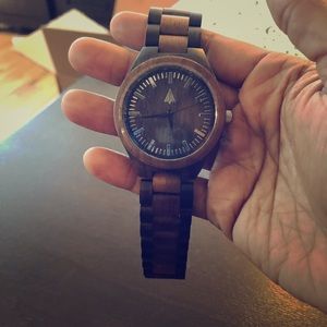 Treehut men’s wooden watch! Never worn!